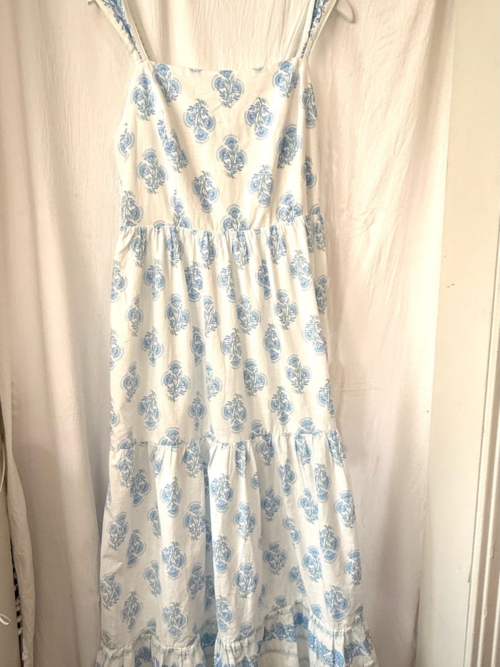 Haute Hippie Woodblock Print Sundress sz 10